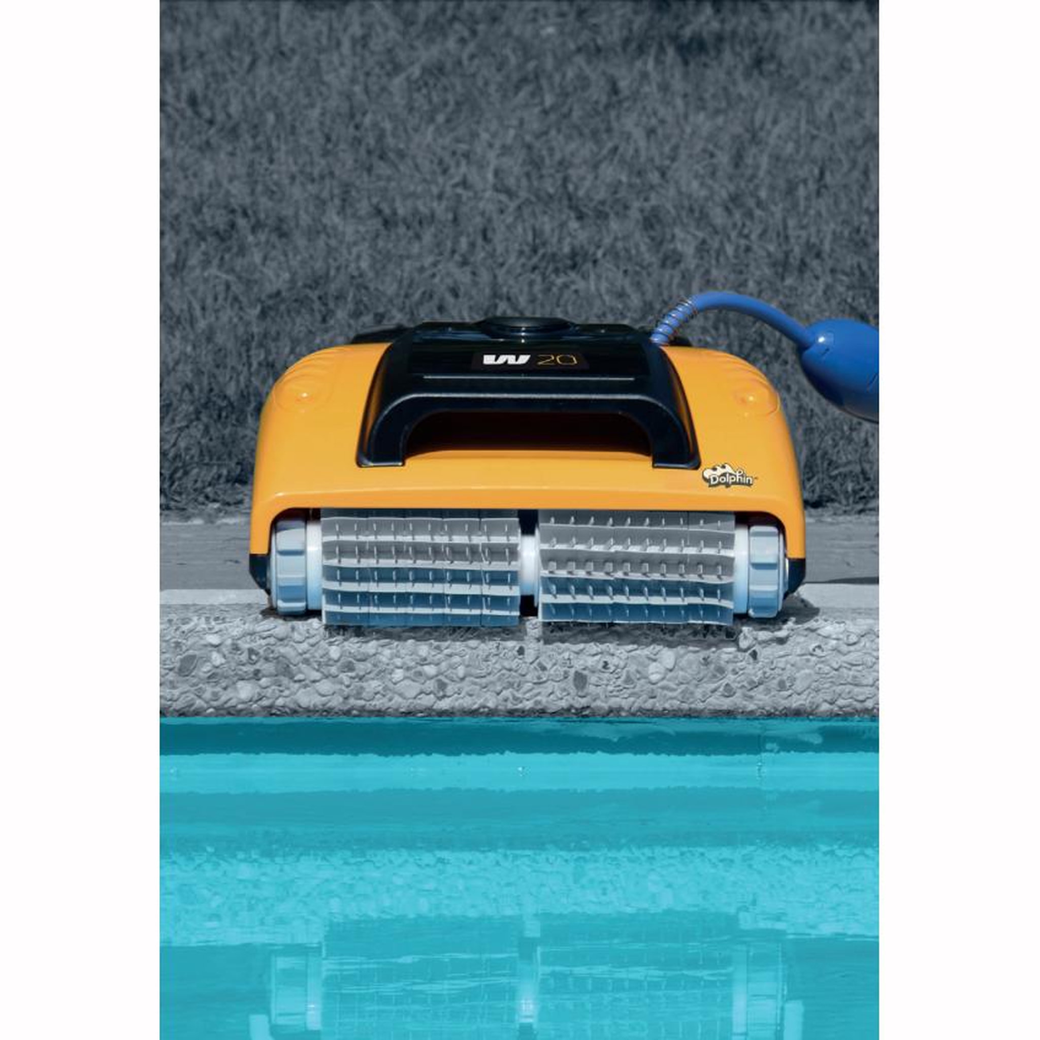 Voir la diapositive 3 : Dolphin Robot électrique de piscine de fond professionnel 15m - w20