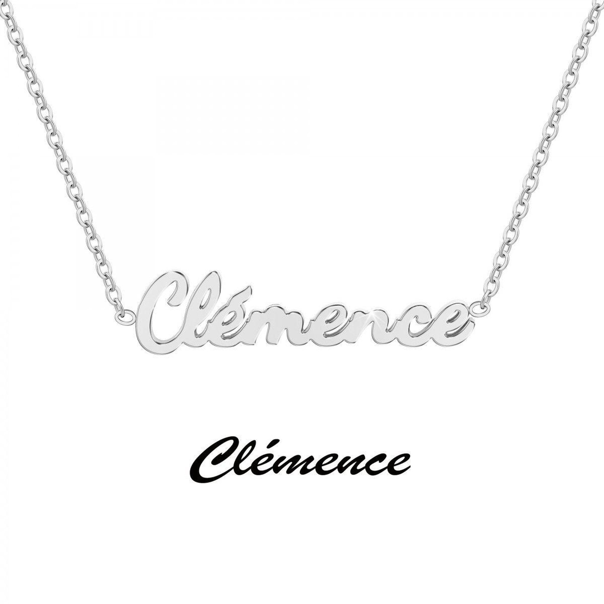 Voir la diapositive 3 : SC CRYSTAL Clémence - Collier prénom