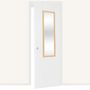 Voir la diapositive 2 : FIVE Miroir de porte à suspendre en bois TASSO - Beige