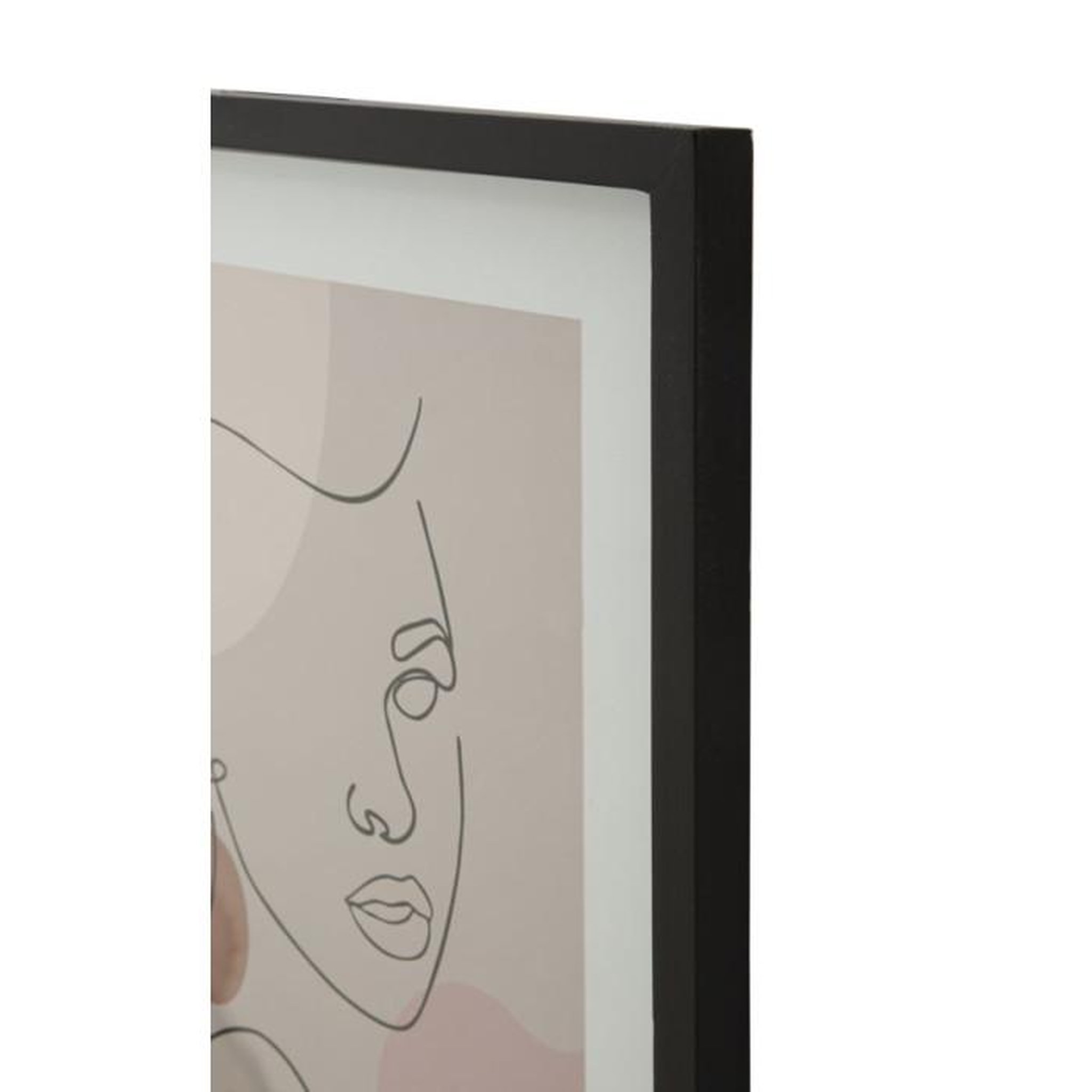 Voir la diapositive 4 : Paris Prix Cadre Déco  Visage  35x47cm Multicolore