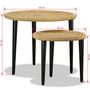 Voir la diapositive 6 : VIDAXL Table basse 2 pcs jute naturelle
