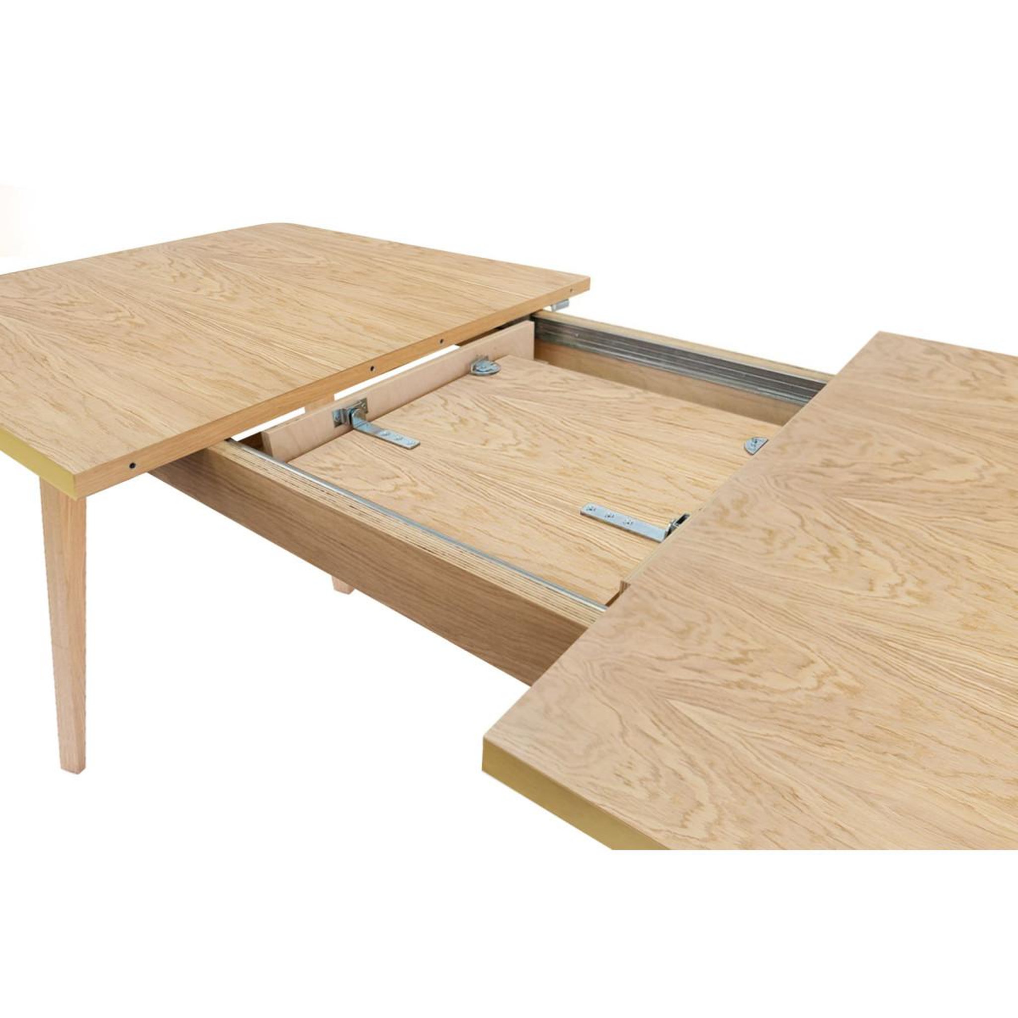 Voir la diapositive 5 : Paris Prix Table à manger extensible  nice  160-210cm chêne