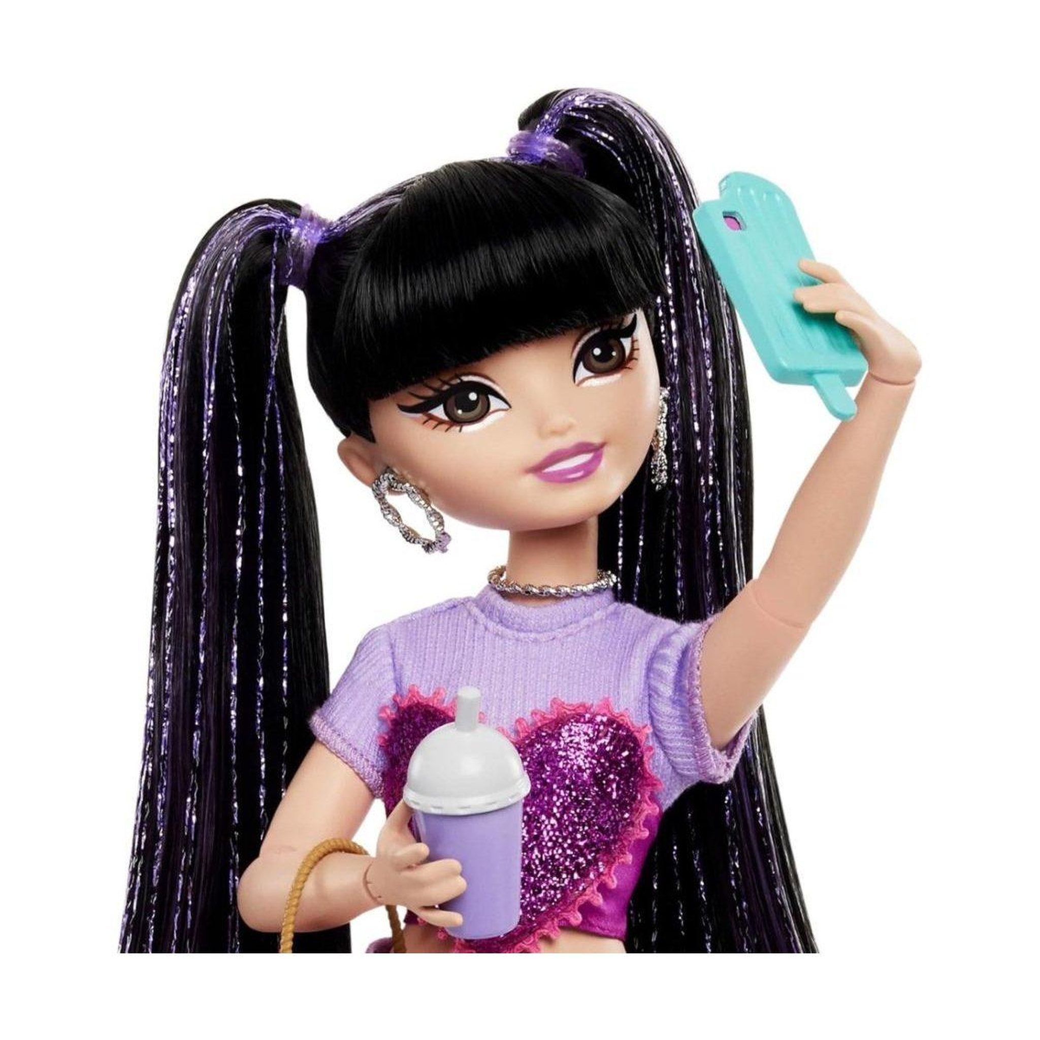 Voir la diapositive 2 : MATTEL Poupée barbie  hyc24 dream besties - renée