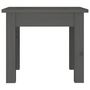 Voir la diapositive 5 : VIDAXL Table basse Gris 35x35x30 cm Bois massif de pin