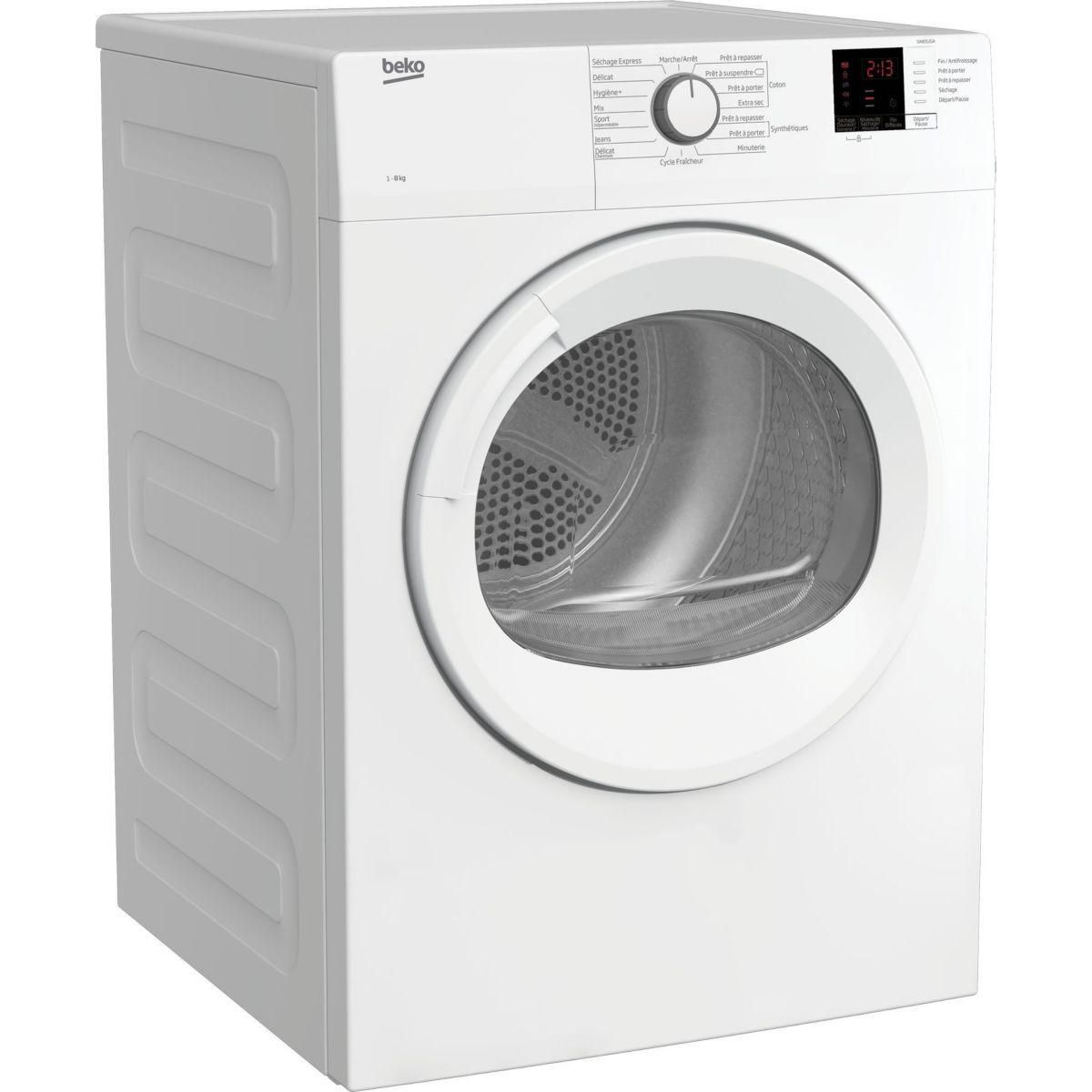 Beko Sèche linge à évacuation DA8013PA