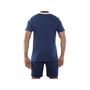Voir la diapositive 3 : SERGE BLANCO Ensemble homme Pyjama court T-shirt col tunisien Vintage