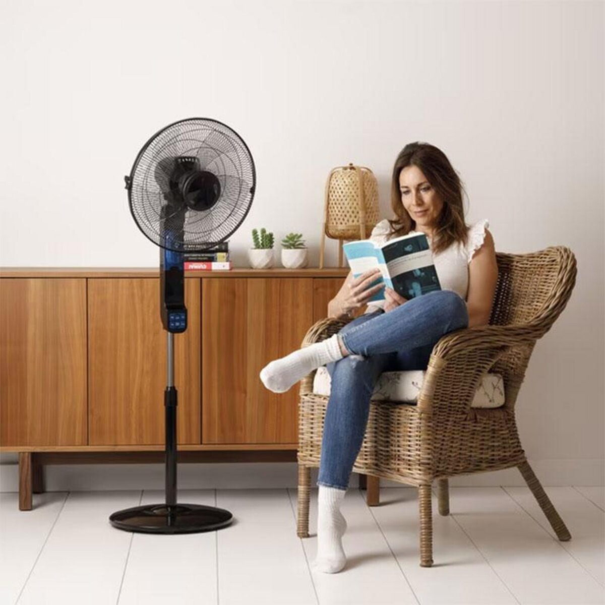 Taurus Alpatec Ventilateur sur pied 40cm 45w anti moustiques - boreal digital no moskit