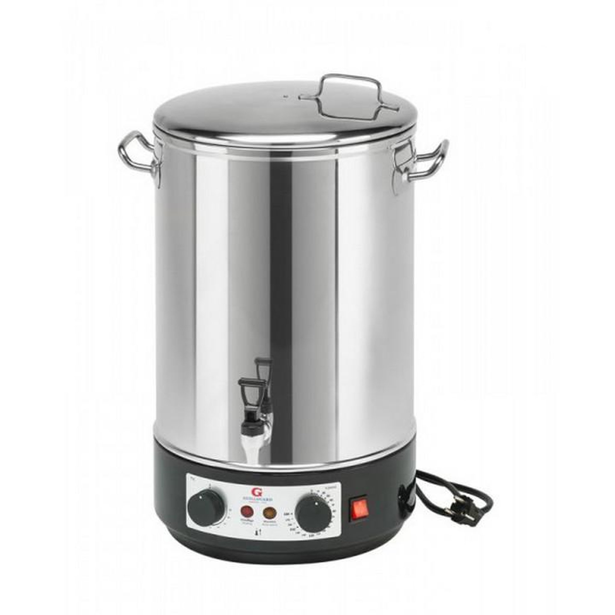 Guillouard Stérilisateur de bocaux électrique cuve inox avec robinet et minuteur 32l 2500w - 011580