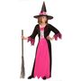 Voir la diapositive 1 : WIDMANN Déguisement De Petite Sorcière - Rose - 5/7 ans (110 à 122 cm)