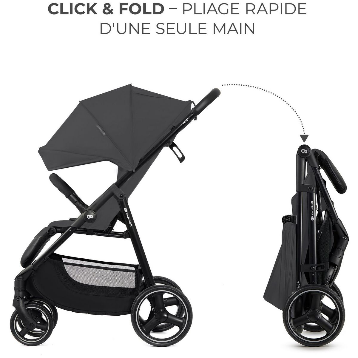 KINDERKRAFT Poussette TRIG 3