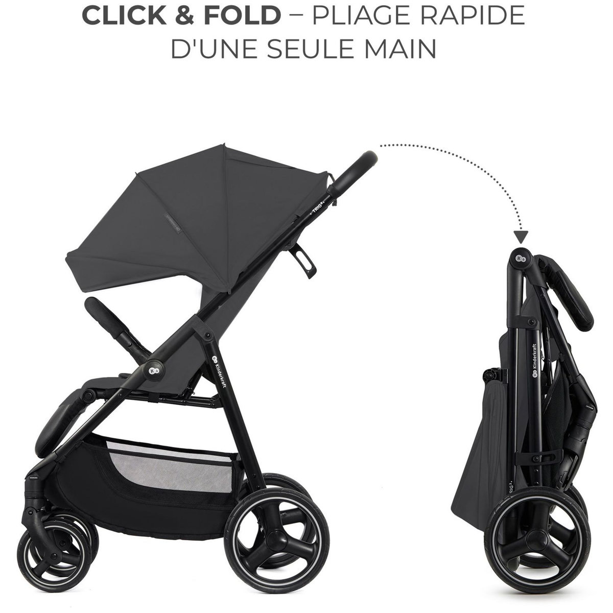 KINDERKRAFT Poussette TRIG 3