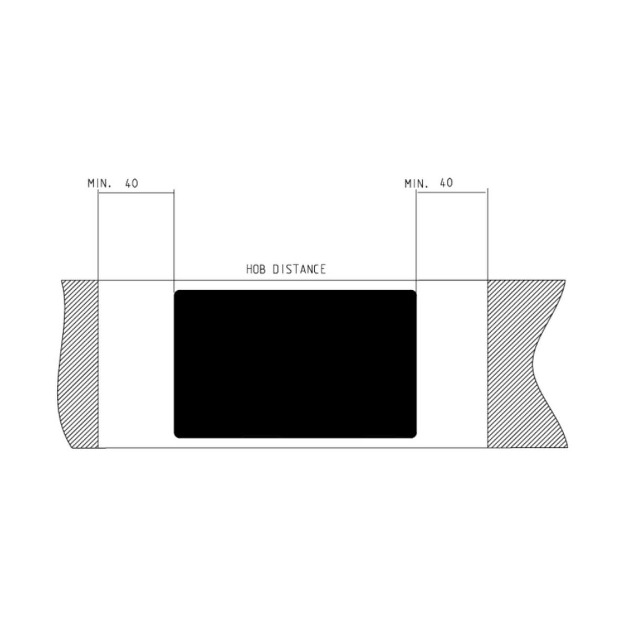 Voir la diapositive 2 : ELICA Table de cuisson induction 59cm 4 feux noir - prf0183903