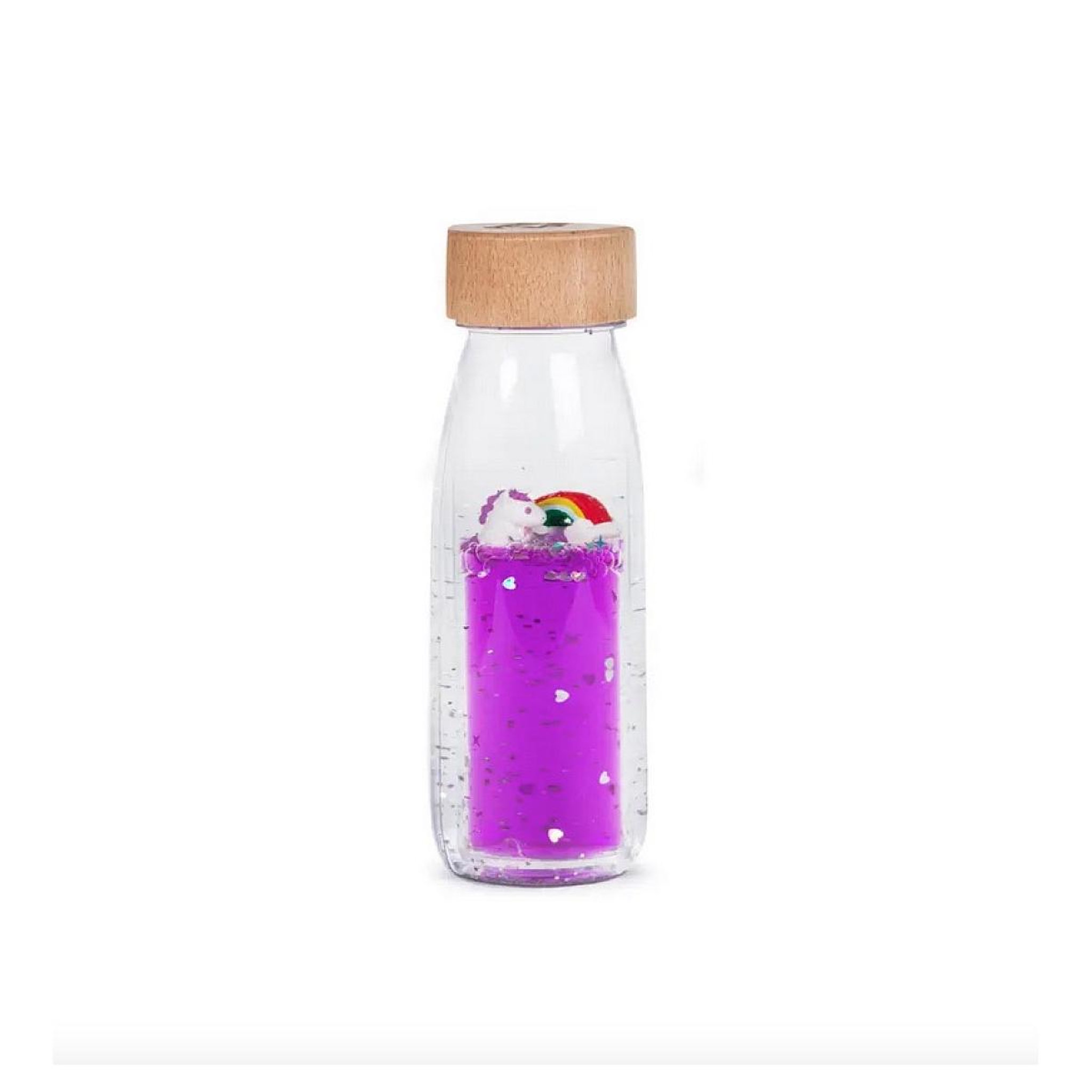PETIT BOUM Bouteille sensorielle Magic Rainbow - Arc en ciel Magique