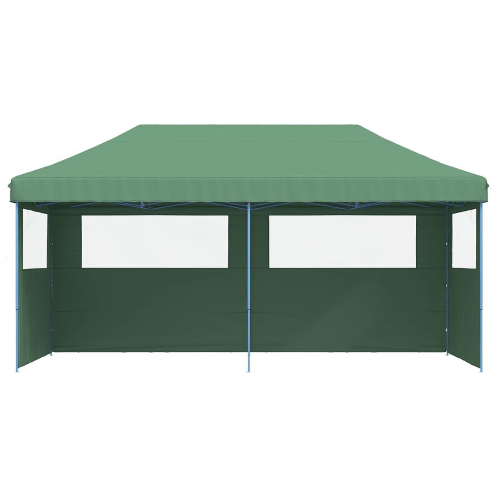 Voir la diapositive 3 : VIDAXL Tente de reception pliable escamotable 3 parois laterales vert