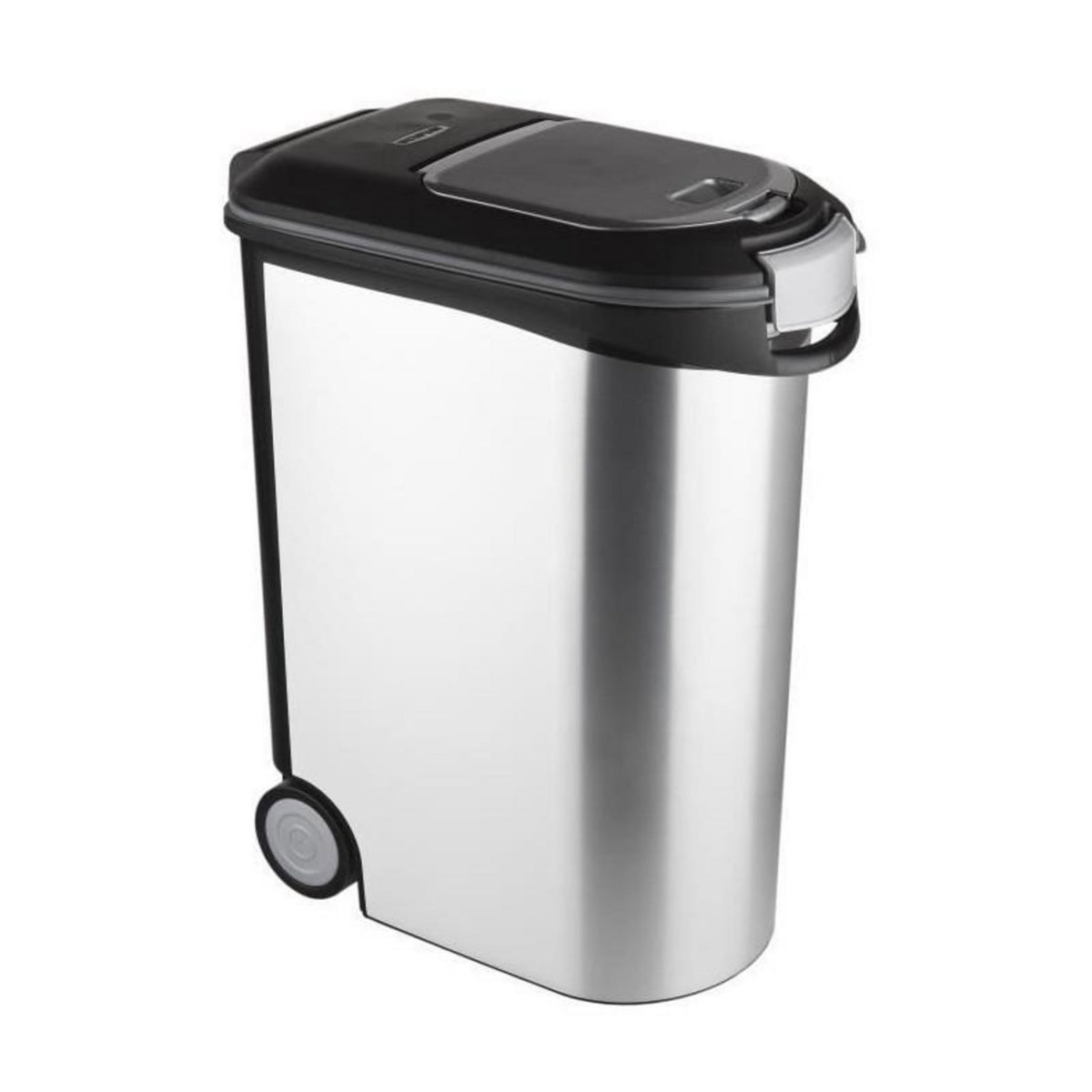 CURVER CURVER Conteneur a croquettes 20kg - Aspect metal - Gris