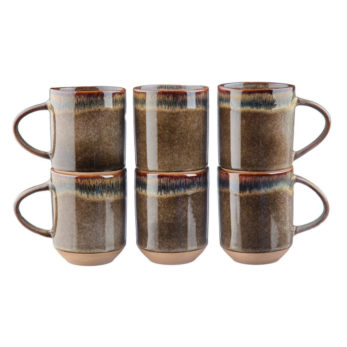 BJORN Mug GENESIS 40cl - 6 pièces - Basalte