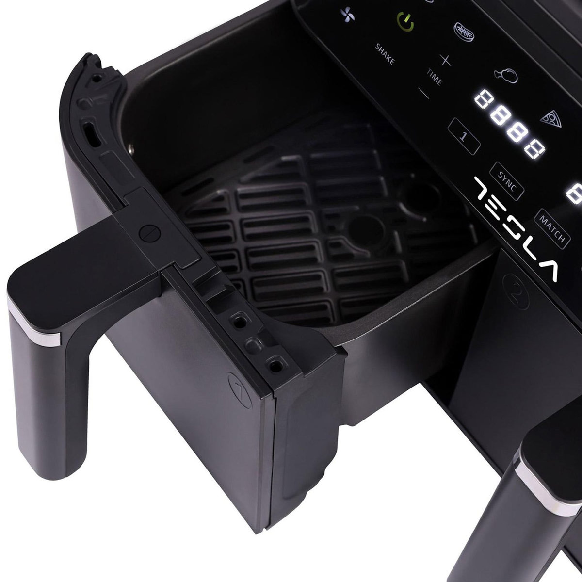 TESLA Friteuse à air chaud air fryer double bac 9l 2400w - AF900BSD