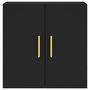 Voir la diapositive 5 : VIDAXL Armoire murale noir 60x31x60 cm bois d ingénierie