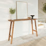 Voir la diapositive 2 : MAISON PAVANE Console Cahya en bois de teck recyclé-Cahya