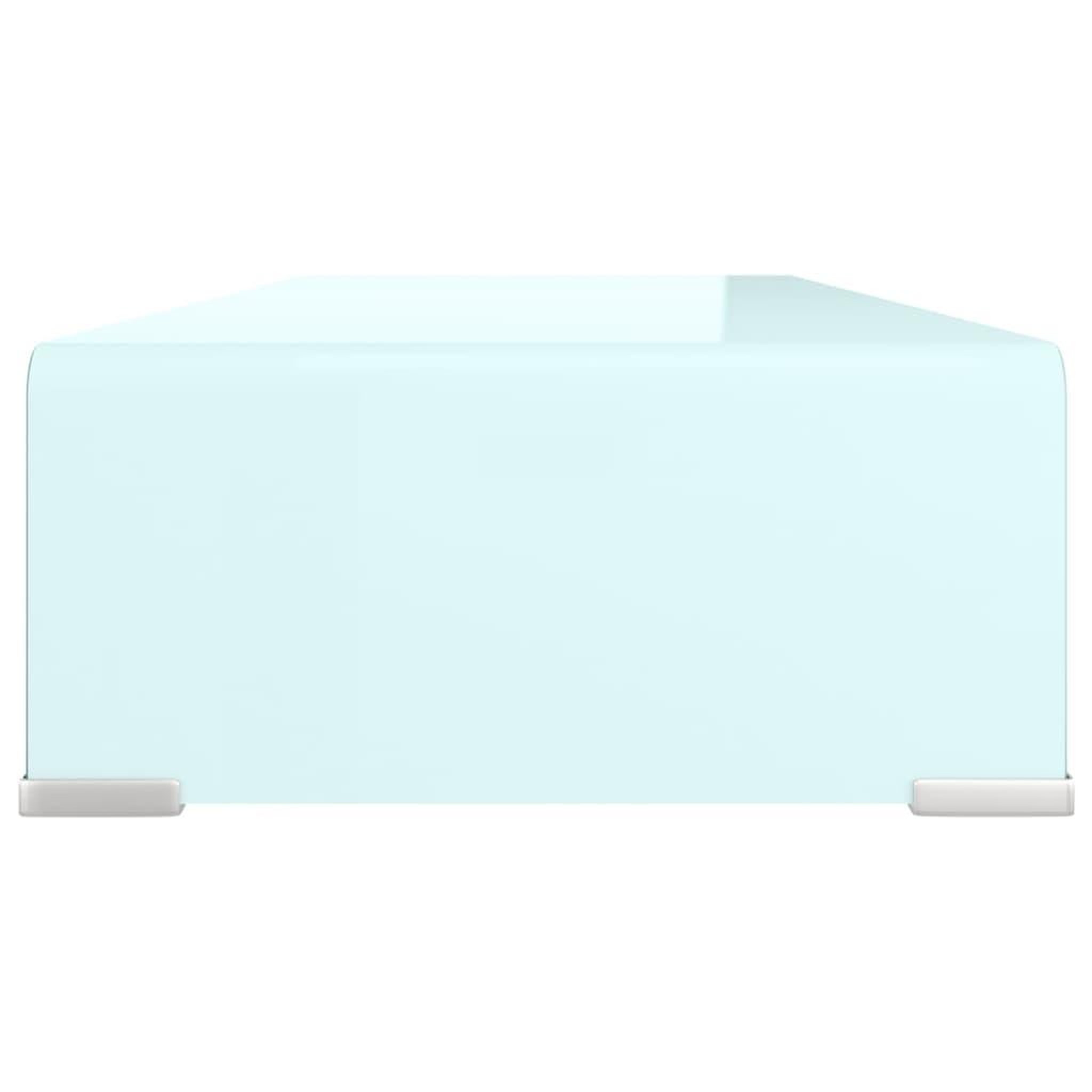 Voir la diapositive 4 : VIDAXL Meuble TV/Support pour moniteur 70x30x13 cm verre vert