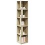 Voir la diapositive 4 : VIDAXL Armoire d'angle Chene sonoma 33x33x164,5 cm Bois d'ingenierie