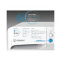 Voir la diapositive 2 : Indesit Lave linge séchant hublot BDE107436WKVFR