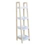 Voir la diapositive 2 : Paris Prix Étagère Déco 4 Niveaux  Bois  117cm Blanc