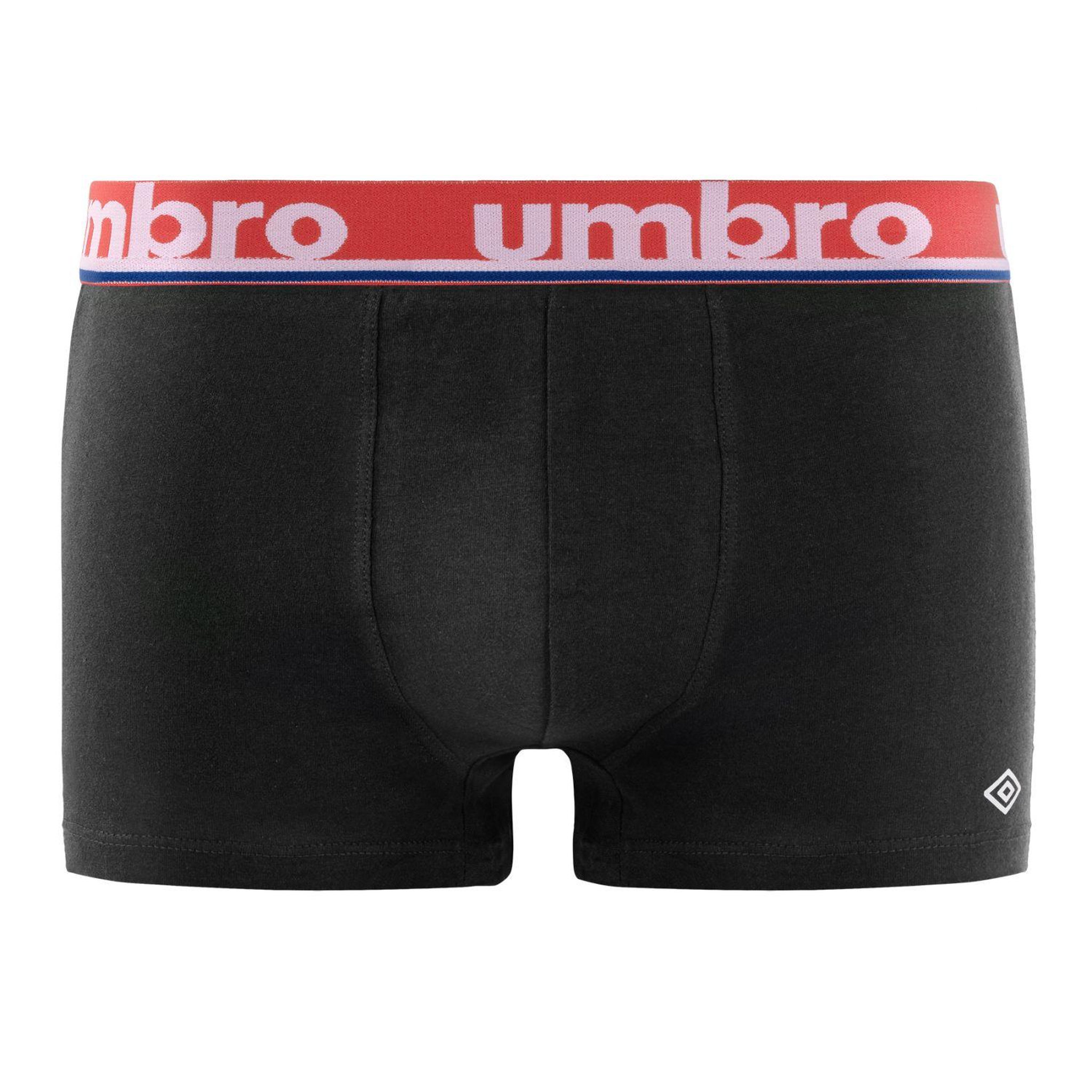 Voir la diapositive 4 : UMBRO Lot de 5 Boxers coton homme