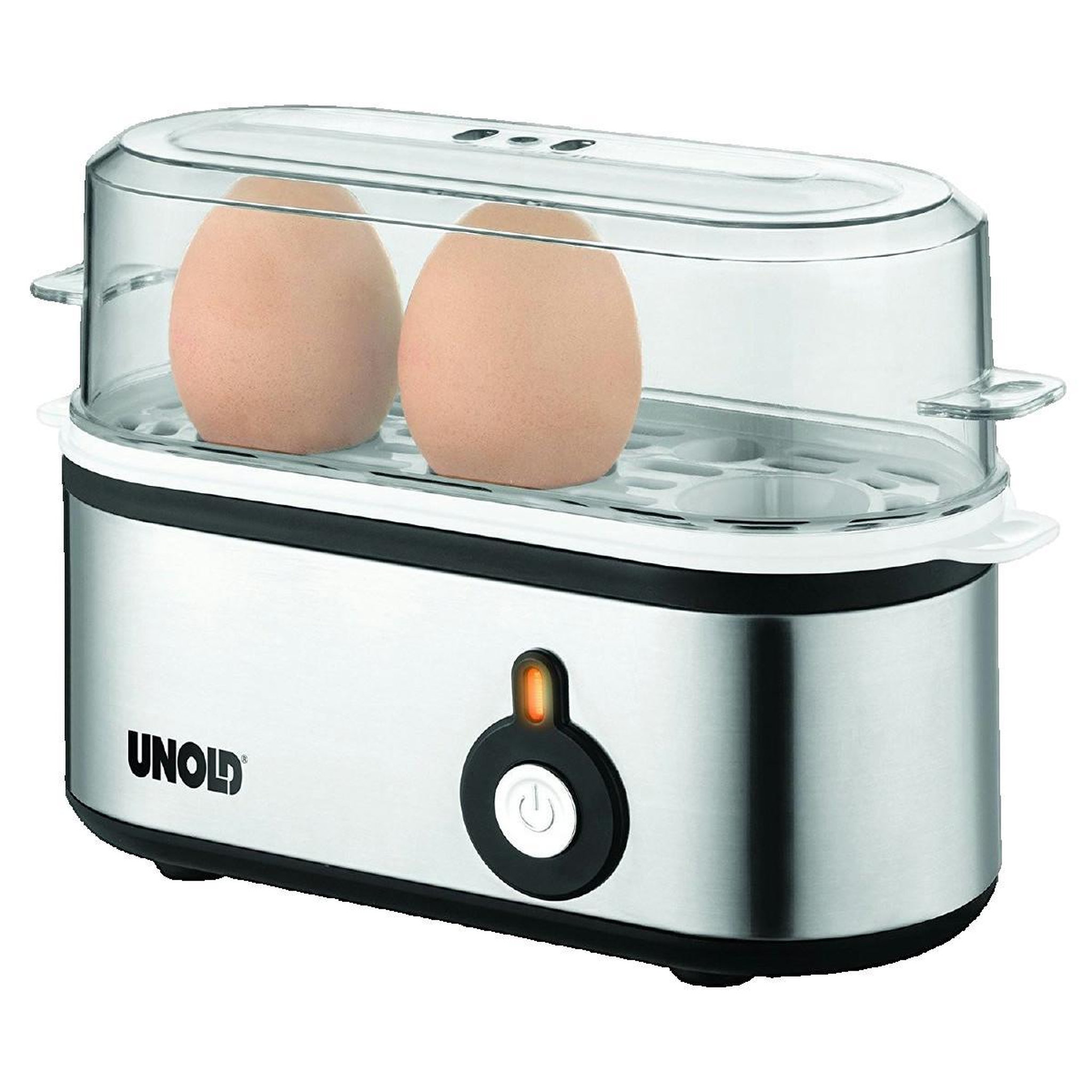 Unold Cuiseur à œufs Unold 3 œufs 210W acier inoxydable