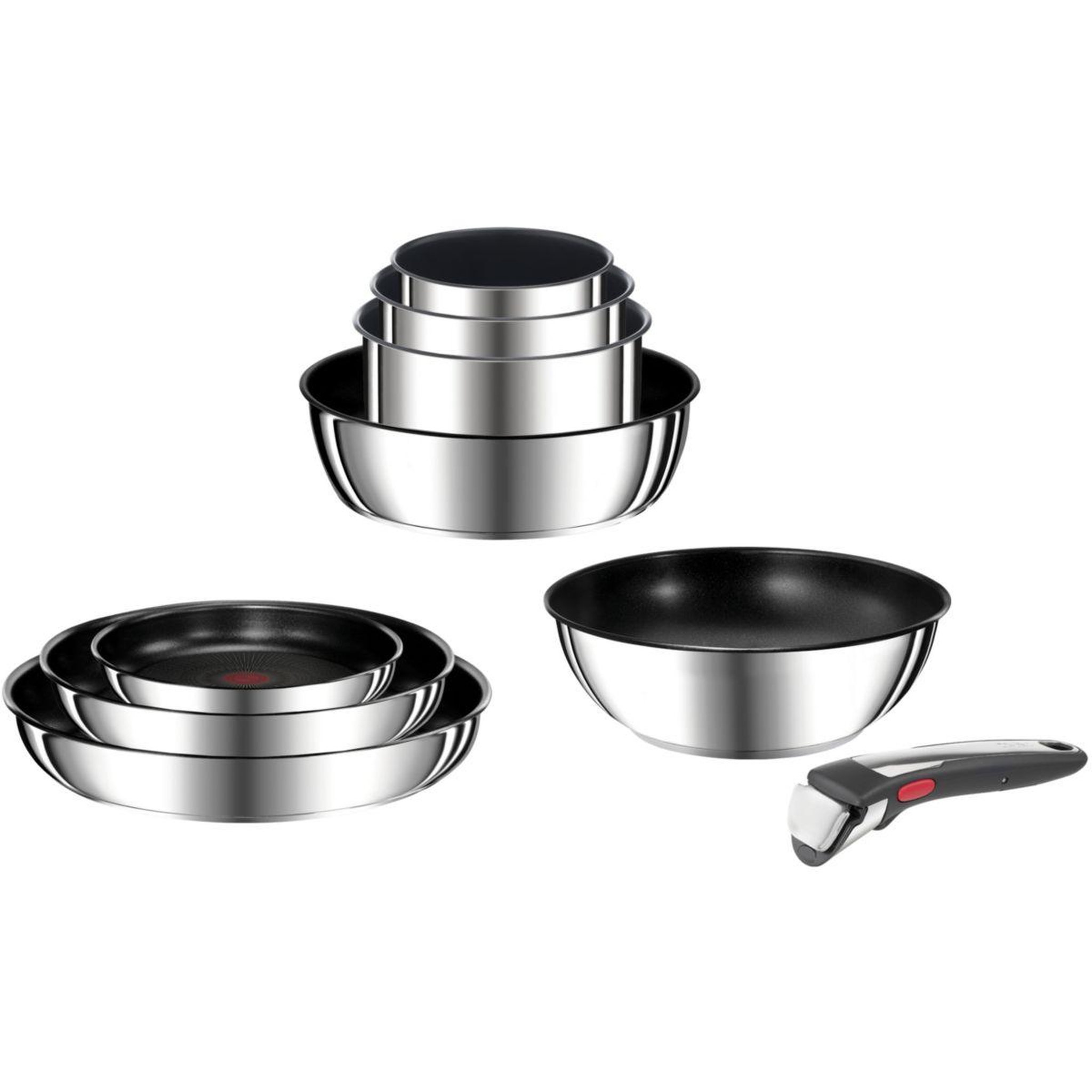 Voir la diapositive 2 : TEFAL Wok Ingenio Preference L9737702 26cm