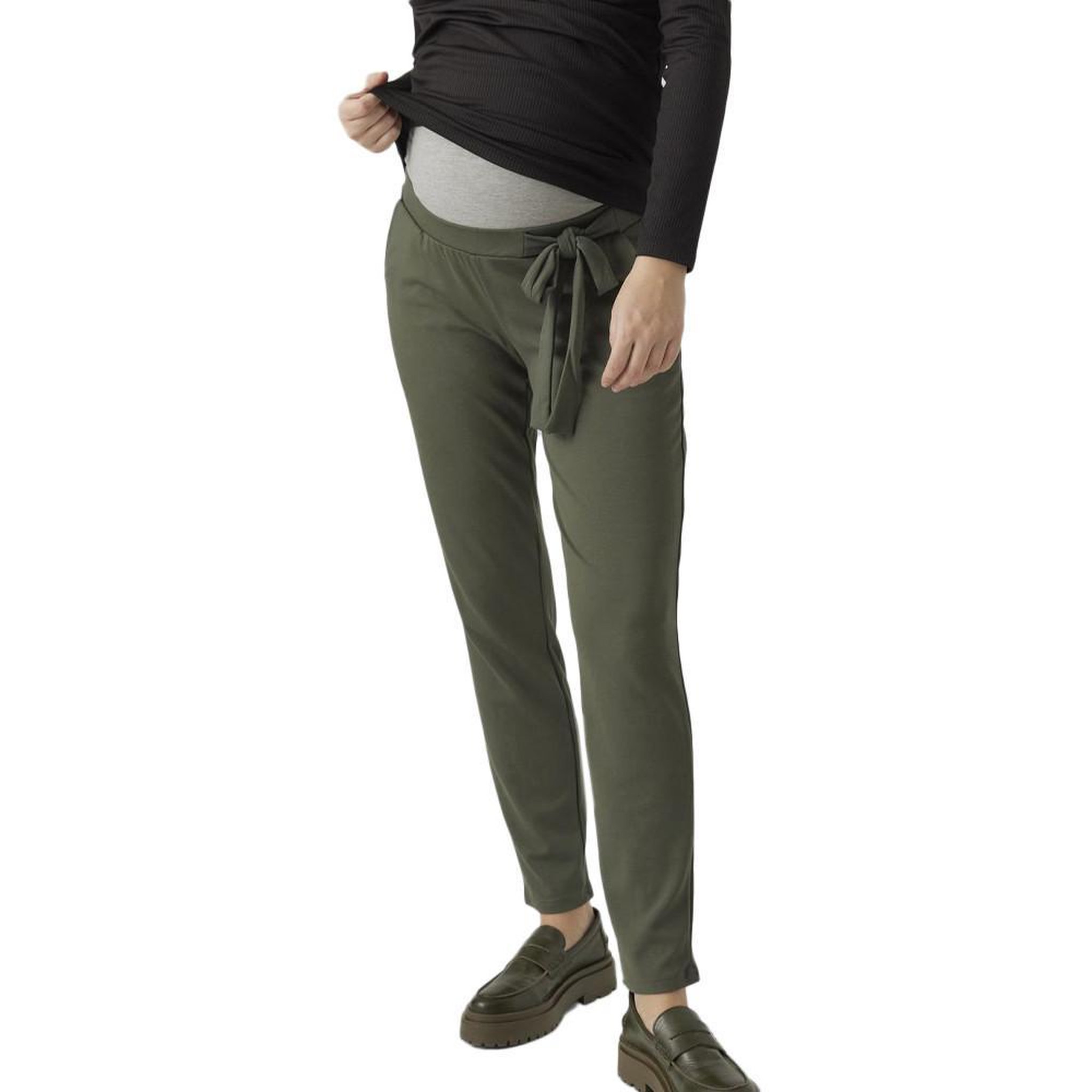 MAMALICIOUS Pantalon de Grossesse  Femme Mamalicious Mini. Coloris disponibles : Vert