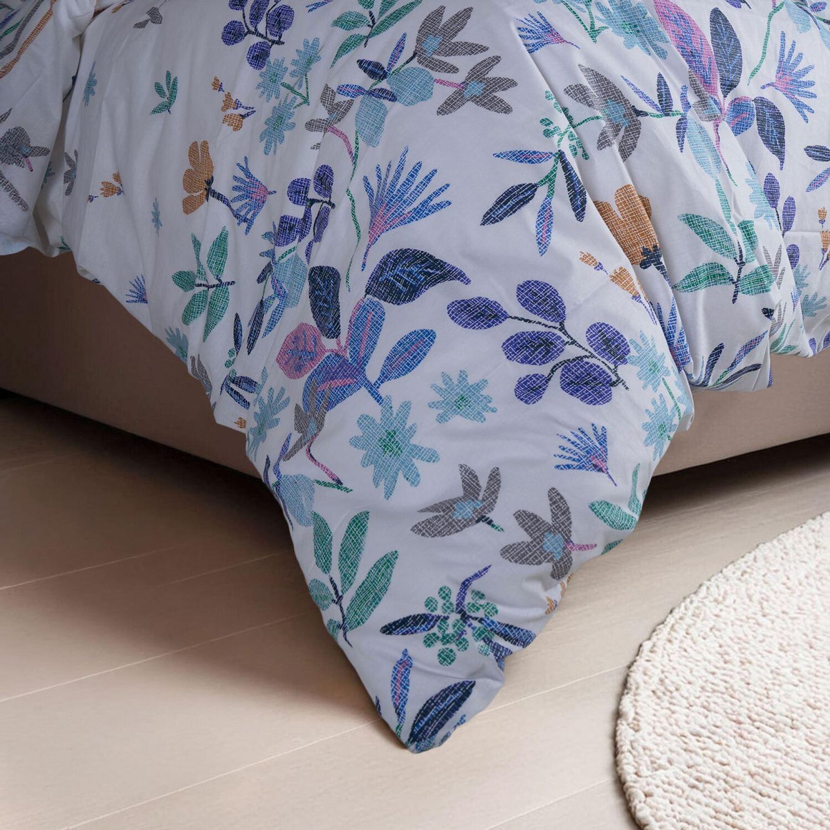 Home collection Parure housse de couette avec taie(s) 100 % coton Hope