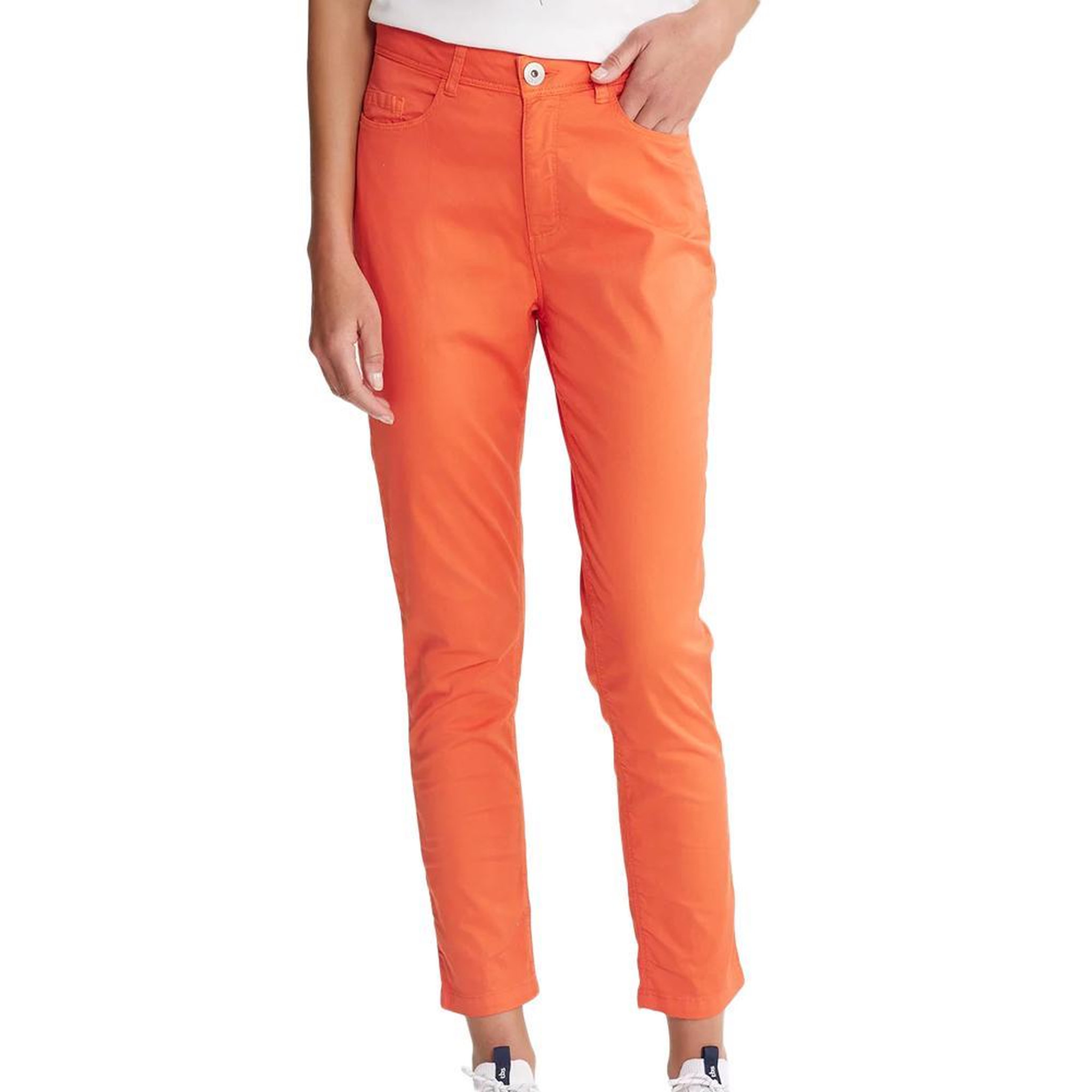 Voir la diapositive 1 : TBS Pantalon Orange Femme Tbs Leonihui