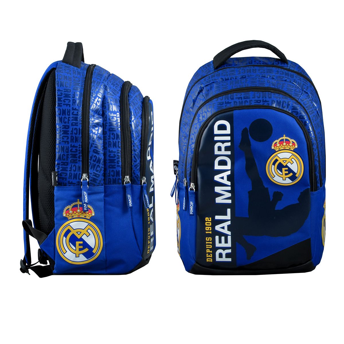 LA PLUME DOREE Sac à dos scolaire Real Madrid