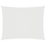 Voir la diapositive 2 : VIDAXL Voile de parasol tissu oxford rectangulaire 2,5x3,5 m blanc
