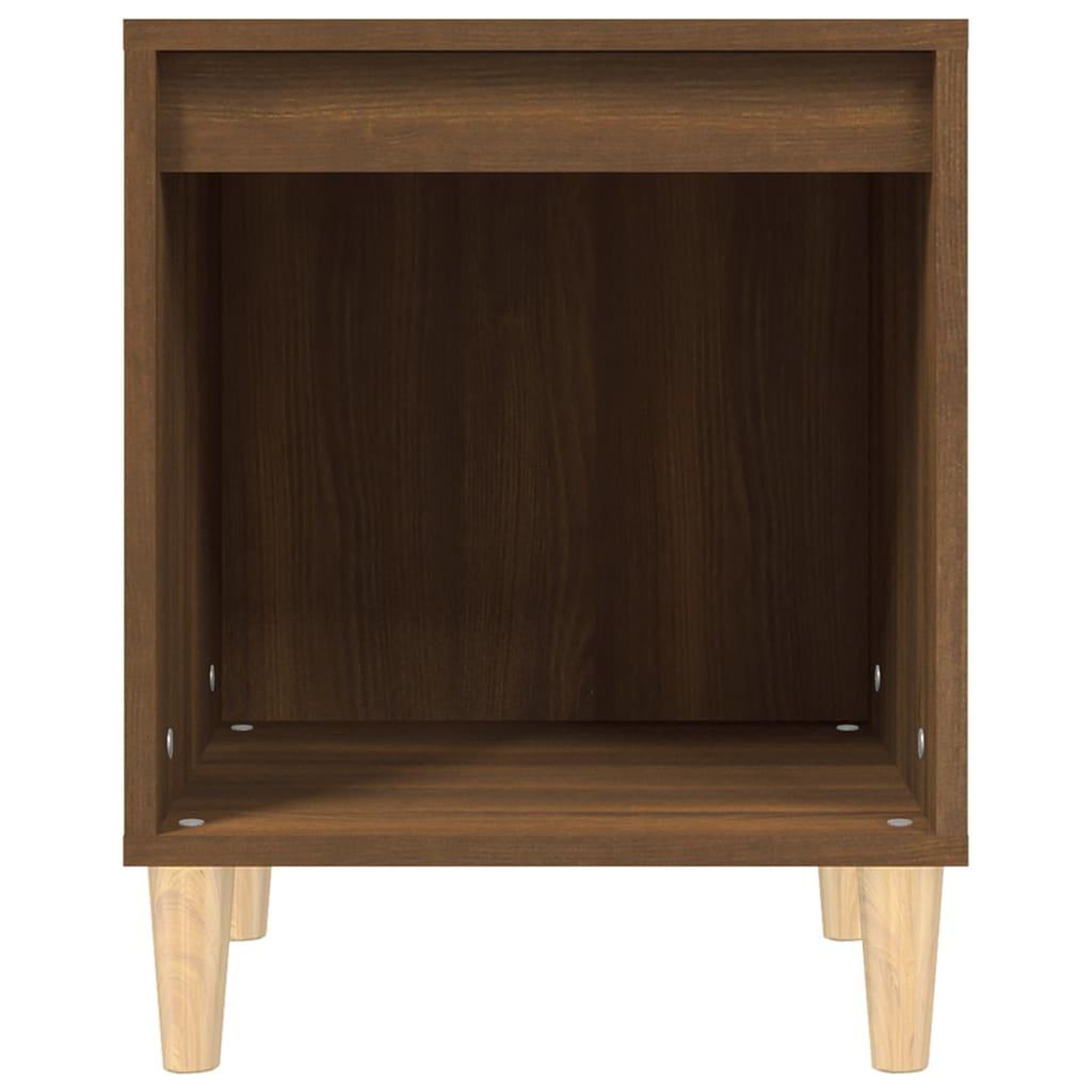 Voir la diapositive 5 : VIDAXL Table de chevet Chene marron 40x35x50 cm