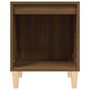 Voir la diapositive 5 : VIDAXL Table de chevet Chene marron 40x35x50 cm