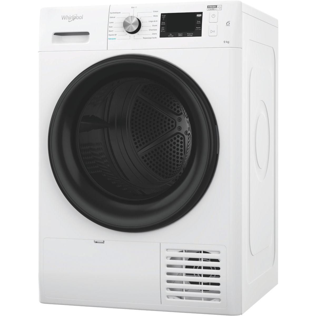 Whirlpool Sèche linge pompe à chaleur FFTBNM229X2BFR