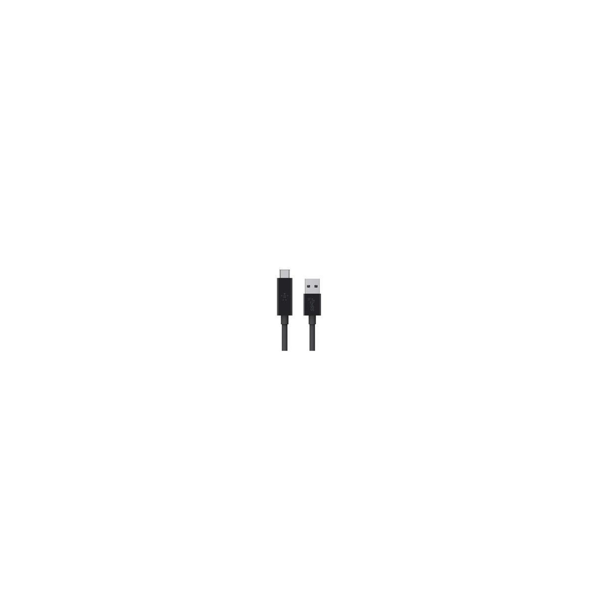 Voir la diapositive 2 : Belkin Câble USB Belkin 3.1 USB-A vers USB-C 0,9 m Noir