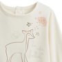 Voir la diapositive 5 : Petit Béguin Lot de 2 t-shirts enfant manches longues Lison
