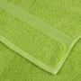 Voir la diapositive 6 : VIDAXL Serviettes de visage de qualité sup. SOLUND 4 pcs vert pomme