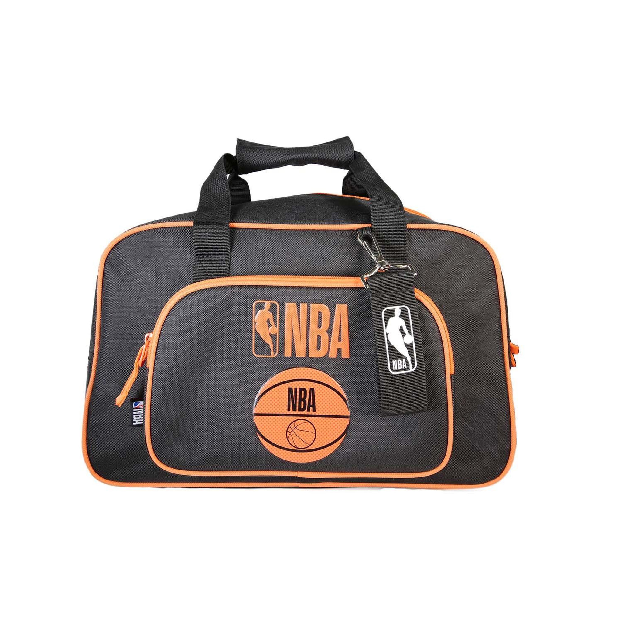 Bagtrotter NBA - Sac de sport enfant - Noir / Orange - Garçon - 1 compartiment