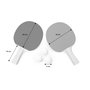 Voir la diapositive 3 : SWEEEK Lot de 2 raquettes et 3 balles pour table de Ping-Pong