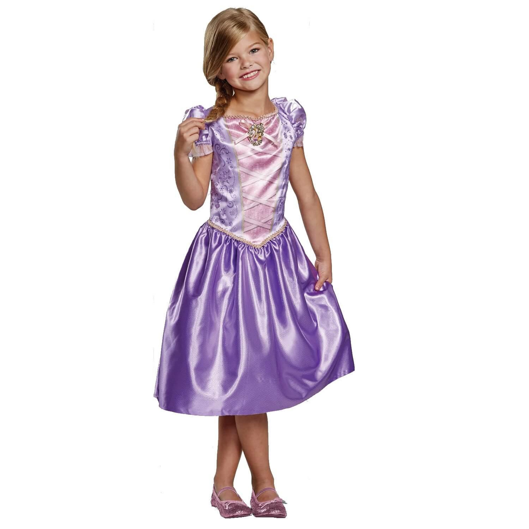  Déguisement Raiponce Classique - Enfant - 7/8 ans (122 à 128 cm)