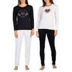 OZABI Pyjama COTON MELISSA BROWN. Coloris disponibles : Multicolore