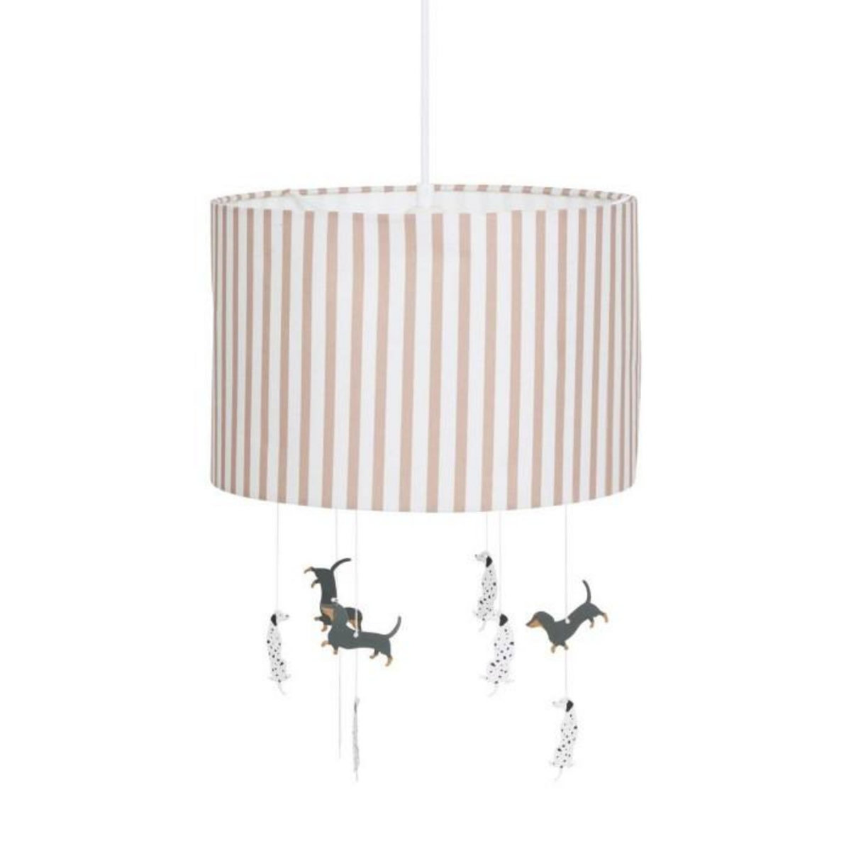 Atmosphera Kids Lampe Suspension Chiens  Scott  40cm Marron