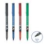 Voir la diapositive 2 : PILOT Lot de 4 stylos roller pointe fine encre liquide bleu/rouge/vert/noir V5 HI-TECPOINT