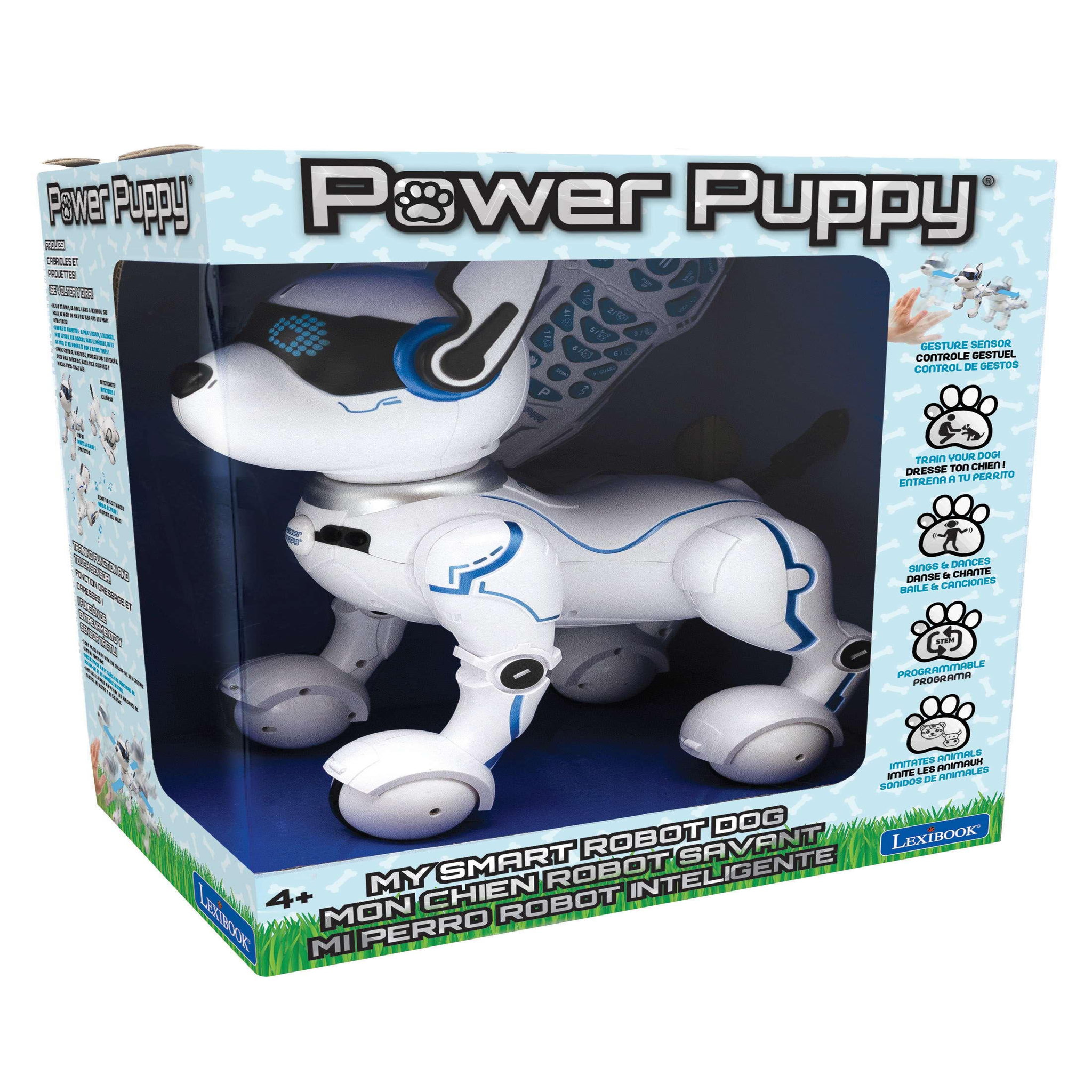 Voir la diapositive 3 : Lexibook Power Puppy – Mon chien robot Interactif