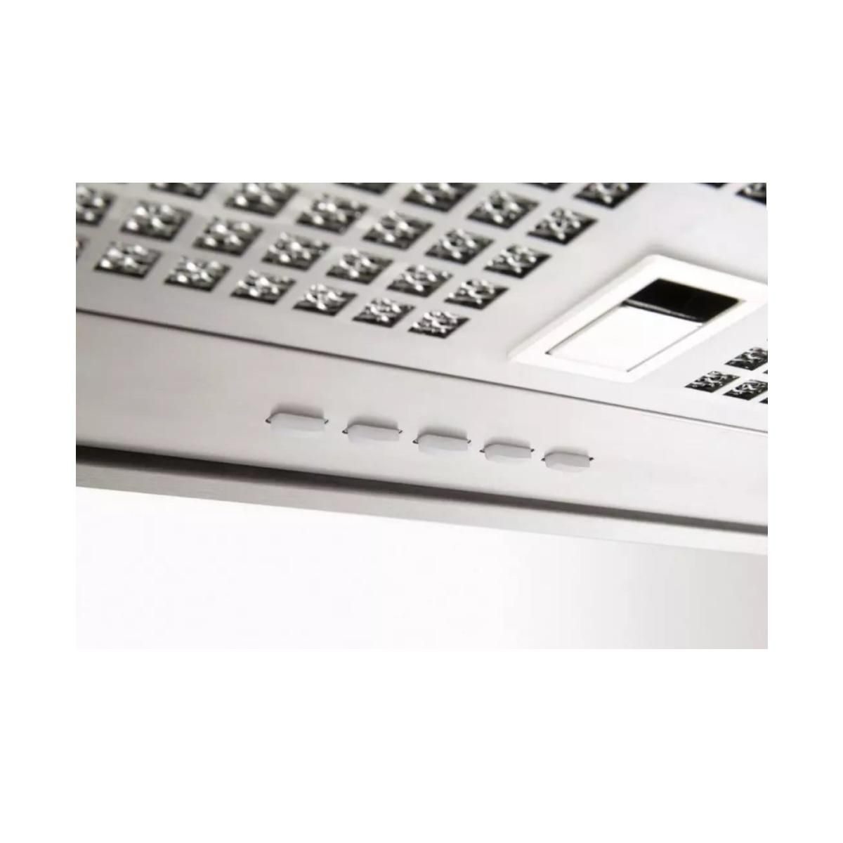 Novy Hotte décorative murale 90cm 700 m3/h inox - 829