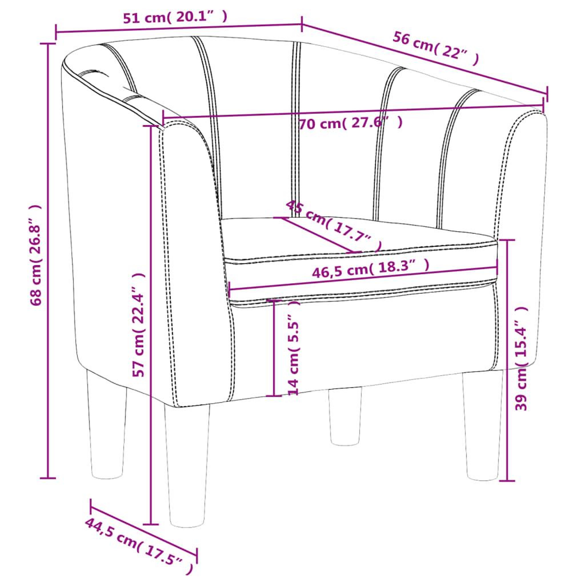 Voir la diapositive 6 : VIDAXL Fauteuil blanc similicuir